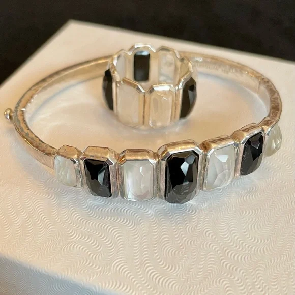 IPPOLITA bracelet and ring matching set. - Picture 1 of 12